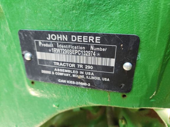 2023 John Deere 7R 290 Tractor