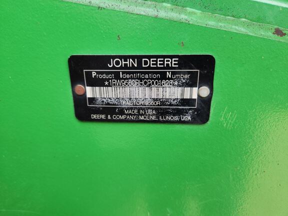 2012 John Deere 9560R Tractor 4WD
