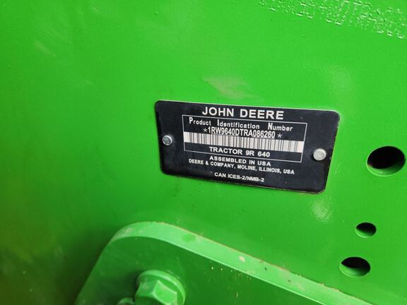 2024 John Deere 9R 640 Tractor 4WD