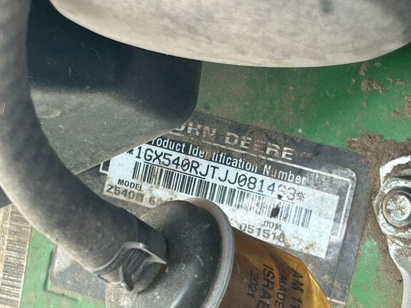 2018 John Deere Z540R Mower/Zero Turn