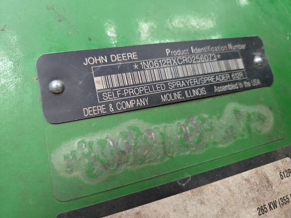 2025 John Deere 612R Sprayer/High Clearance