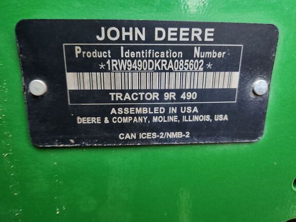 2024 John Deere 9R 490 Tractor 4WD