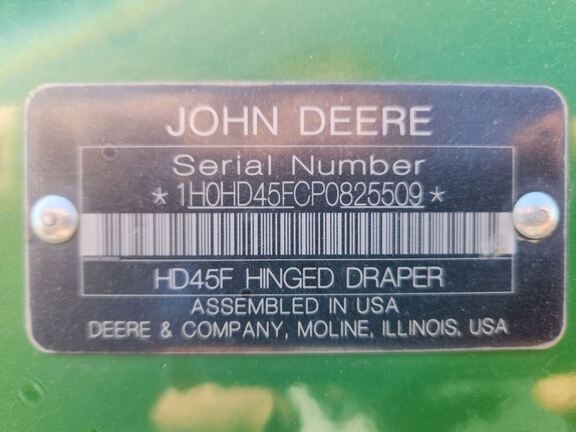 2023 John Deere HD45F Header Combine