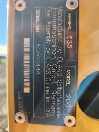2013 CLAAS MAXFLEX 1200 Header Combine