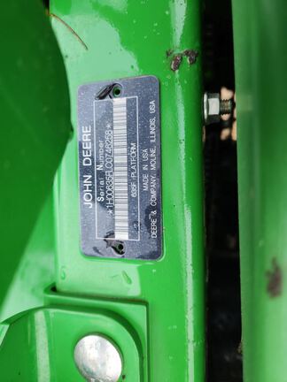 2012 John Deere 635F Header Combine