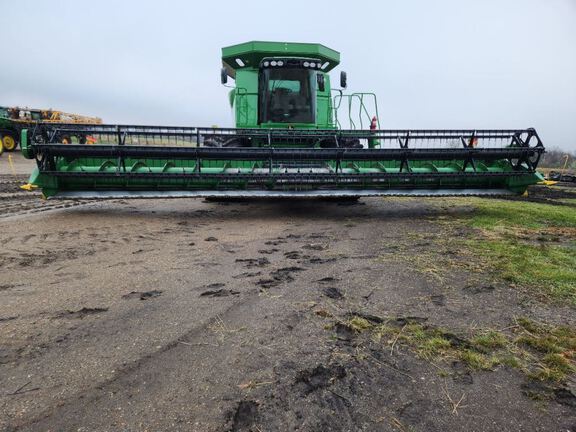 2010 John Deere 635F Header Combine