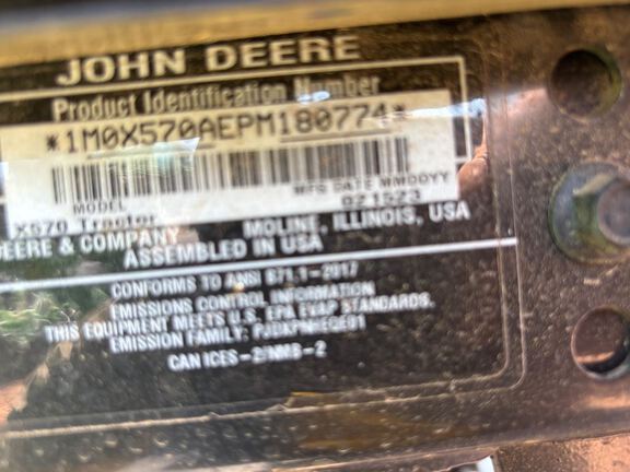 2023 John Deere X570 Garden Tractor