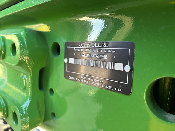 2024 John Deere 6R 145 Tractor