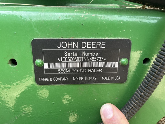 2022 John Deere 560M Baler/Round