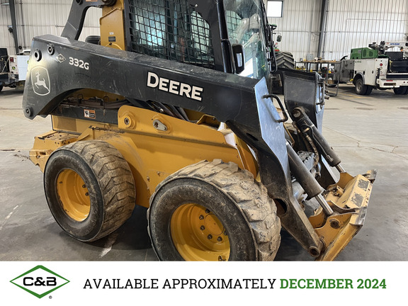 2019 John Deere 332G Skid Steer Loader