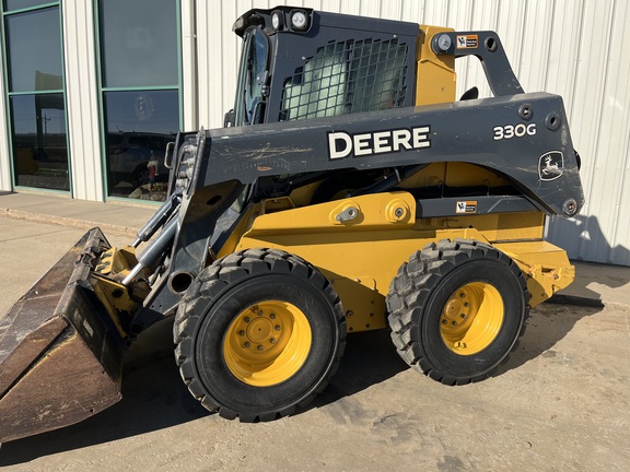 2017 John Deere 330G Skid Steer Loader