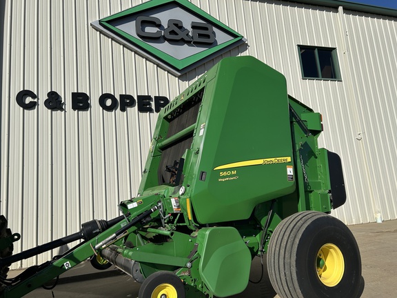 2019 John Deere 560M Precutter Baler/Round