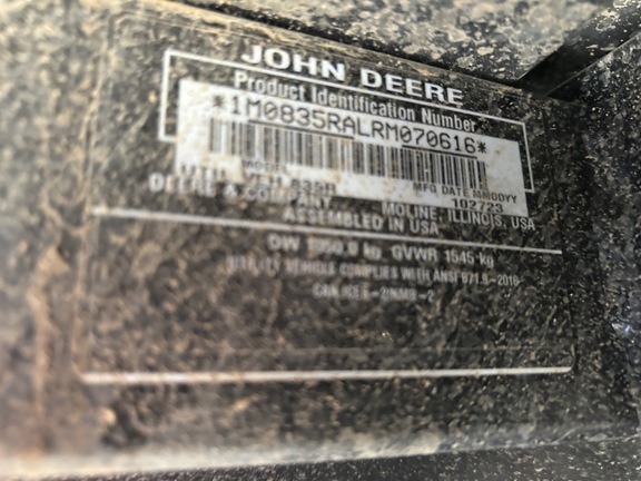 2024 John Deere XUV 835R ATV