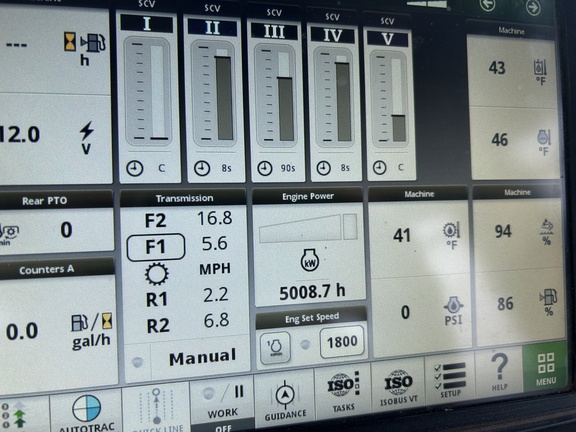 2019 John Deere 9570RX Tractor Rubber Track