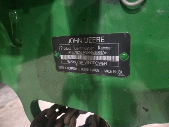 2024 John Deere W235R Windrower