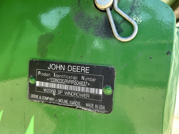 2024 John Deere W235R Windrower