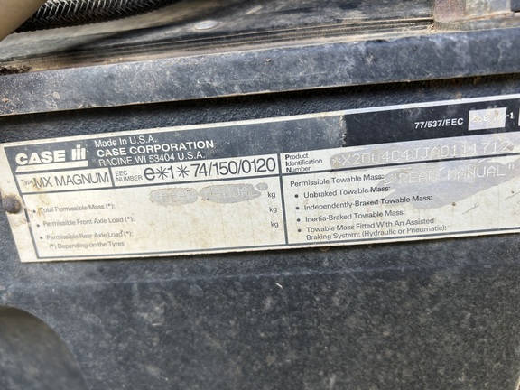 2001 Case IH MX200 Tractor