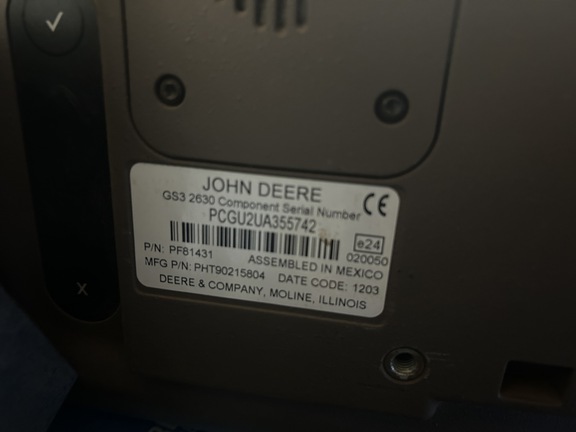 2012 John Deere 2630 DISPLAY Precision Ag
