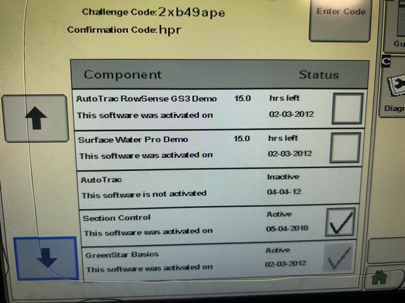 2012 John Deere 2630 DISPLAY Precision Ag