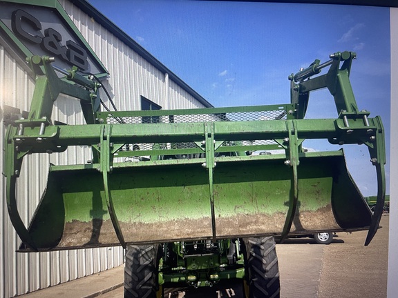 John Deere 96" Bucket with Grapple Tractor Attachment