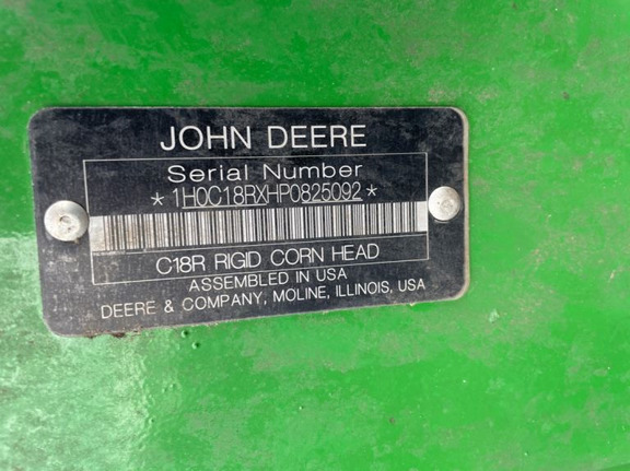 2023 John Deere C18R Header Corn Head