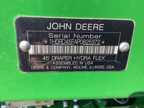 2023 John Deere RD45F Header Combine