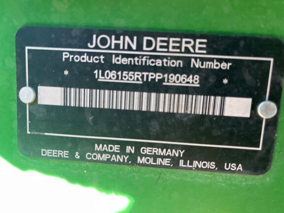 2023 John Deere 6R 155 Tractor