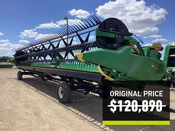 2022 John Deere RD45F Header Combine