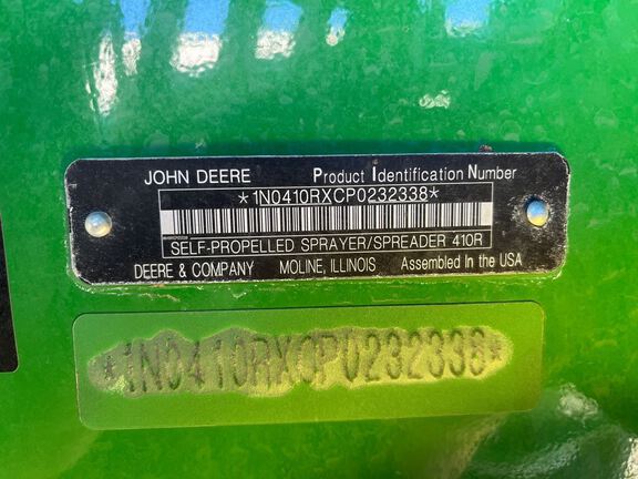 2023 John Deere 410R Sprayer/High Clearance