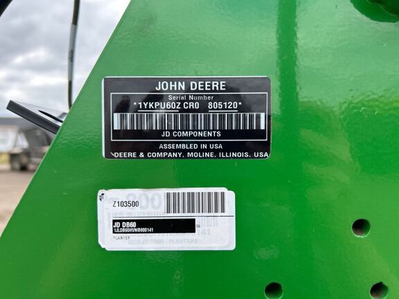 2023 John Deere DB60 Planter