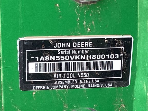 2022 John Deere N550 Air Seeder