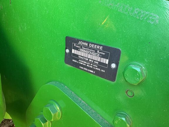 2022 John Deere 9RX 640 Tractor Rubber Track