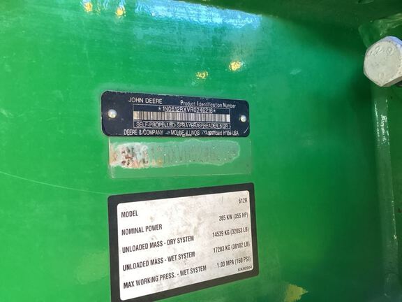 2024 John Deere 612R Sprayer/High Clearance