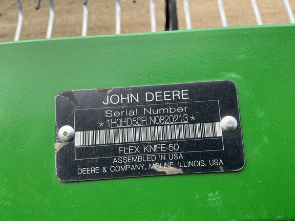 2022 John Deere HD50F Header Combine