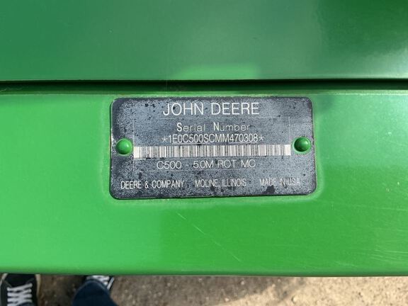 2021 John Deere C500 Mower Conditioner