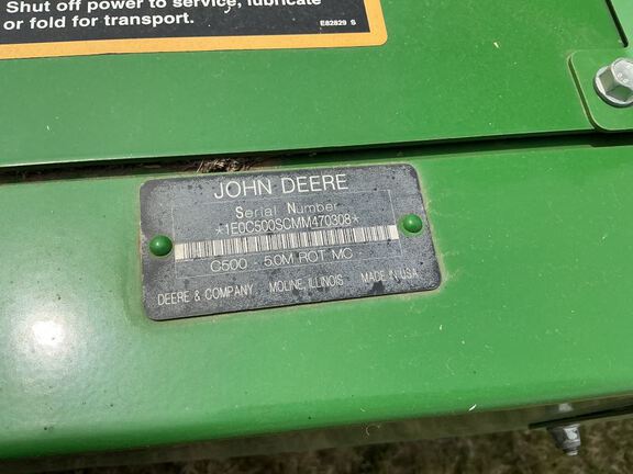 2021 John Deere C500 Mower Conditioner