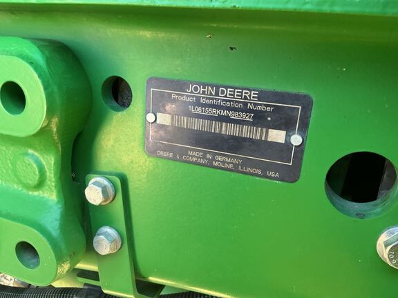 2021 John Deere 6155R Tractor