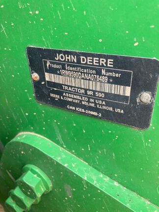 2022 John Deere 9R 590 Tractor 4WD