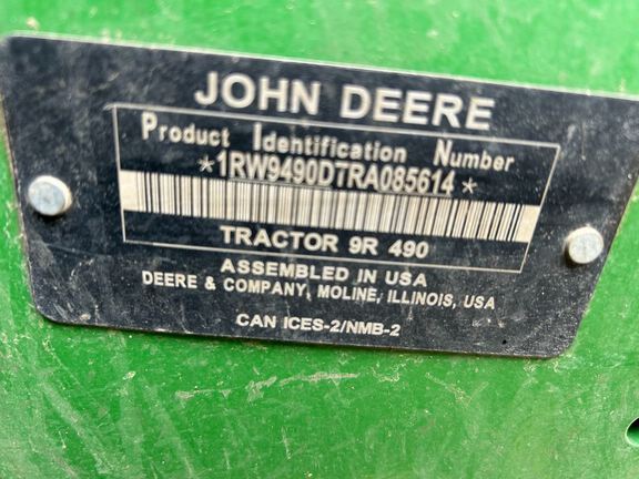 2024 John Deere 9R 490 Tractor 4WD