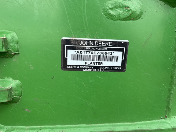 2010 John Deere 1770NT CCS Planter