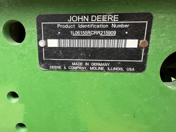 2024 John Deere 6R 155 Tractor
