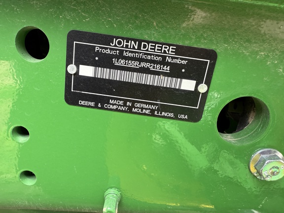 2024 John Deere 6R 155 Tractor