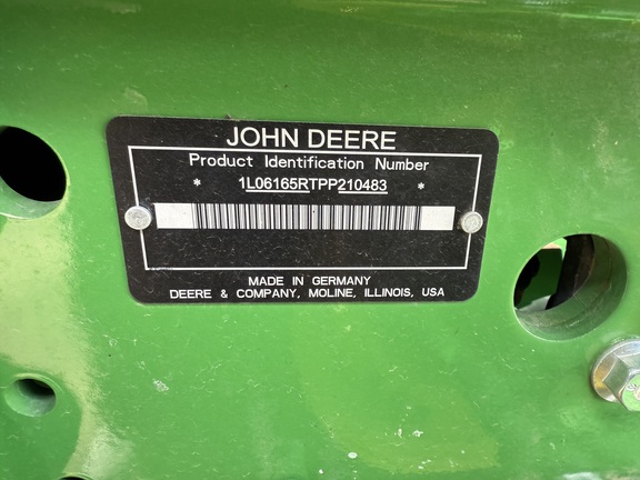 2024 John Deere 6R 165 Tractor