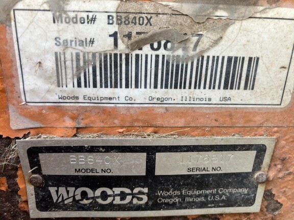 Woods BB840X Mower/Rotary Cutter