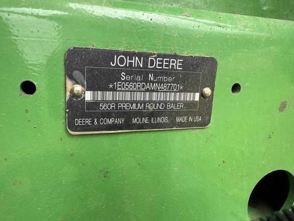 2022 John Deere 560R Baler/Round