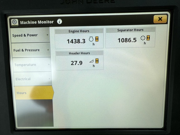 2022 John Deere S780 Combine