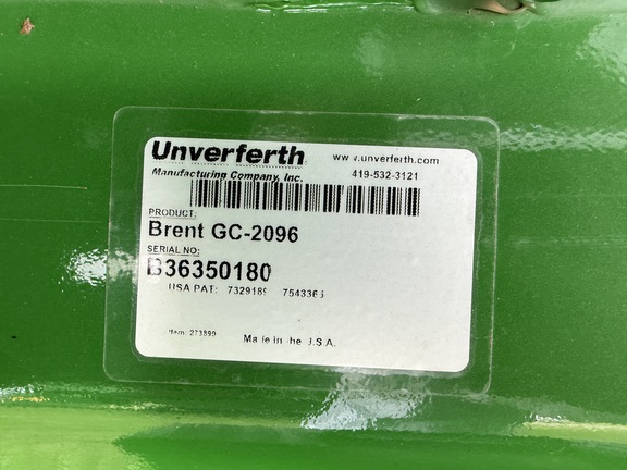 2018 Brent 2096 Grain Cart