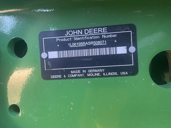 2025 John Deere 6R 195 Tractor