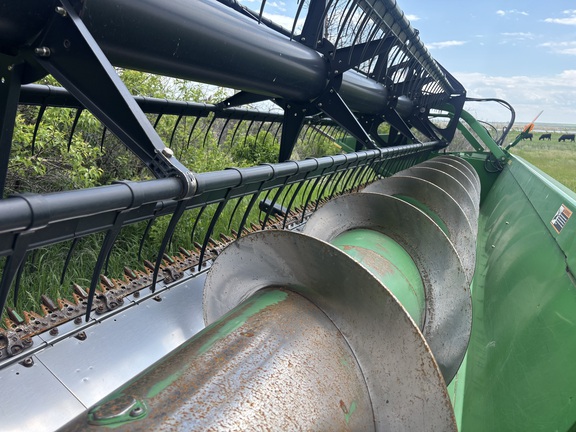 2010 John Deere 635F Header Combine