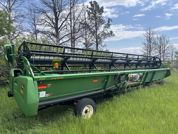 2010 John Deere 635F Header Combine